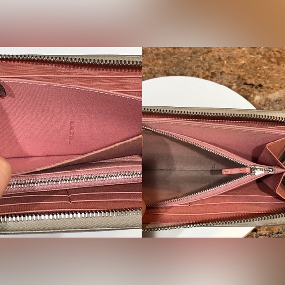 FENDI MONSTER Crayons Leather Zip Around Wallet ππ₯β₯οΈ - Picture 16 of 17